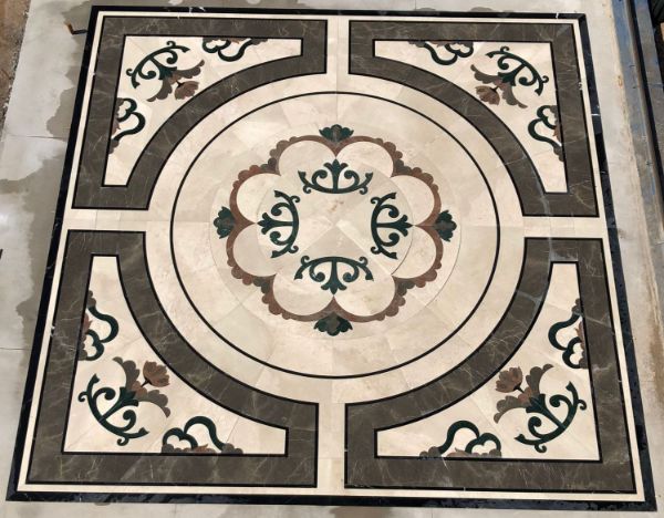 Picture of Cafe Bistro grand floor design 950 x 950 cm